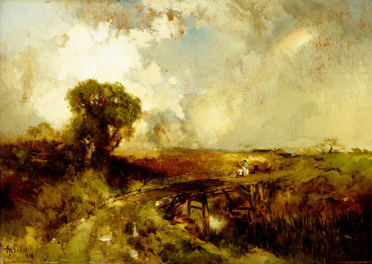 Ein Sommerregen von Thomas Moran