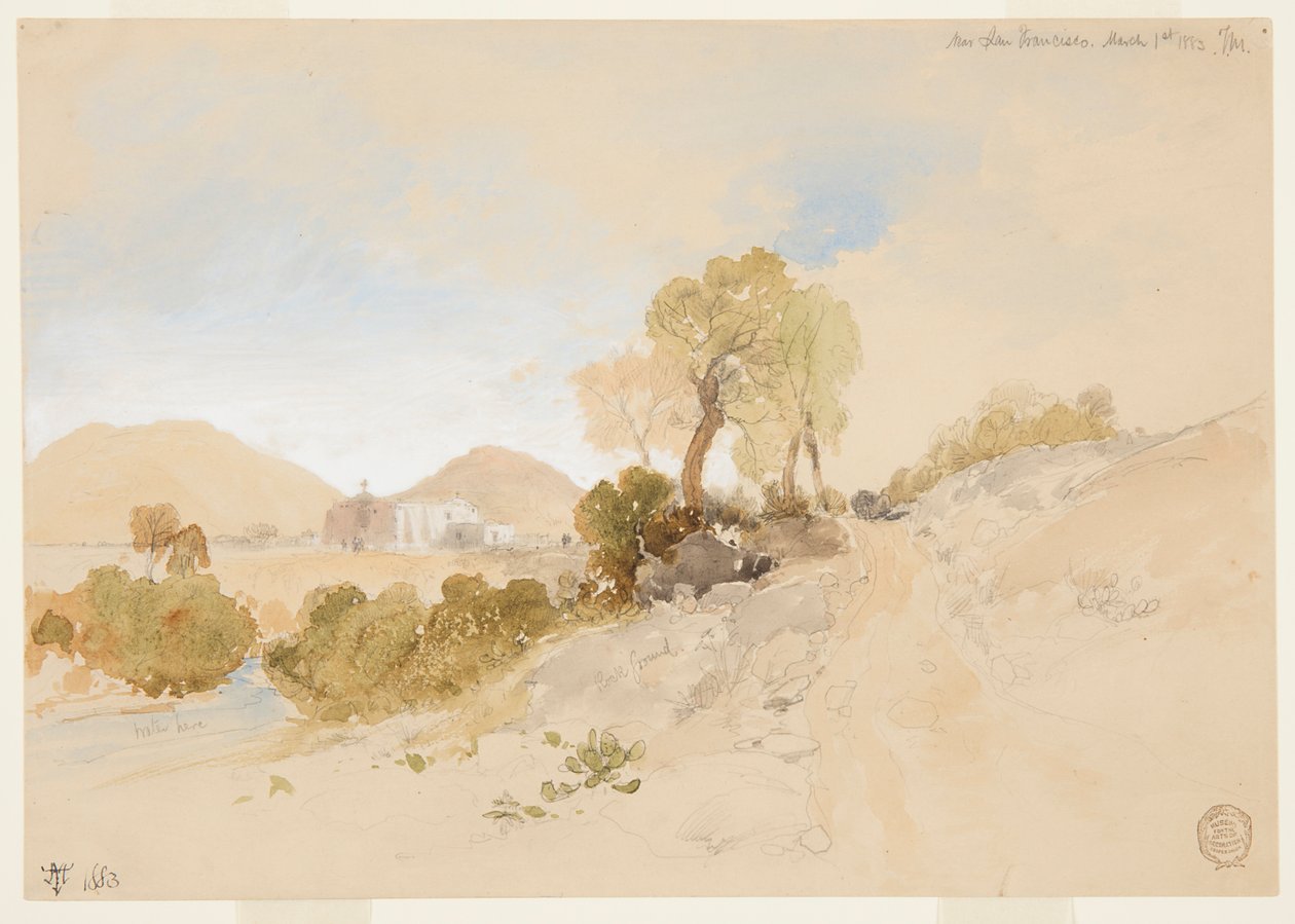 In der Nähe von San Francisco, Mexiko von Thomas Moran