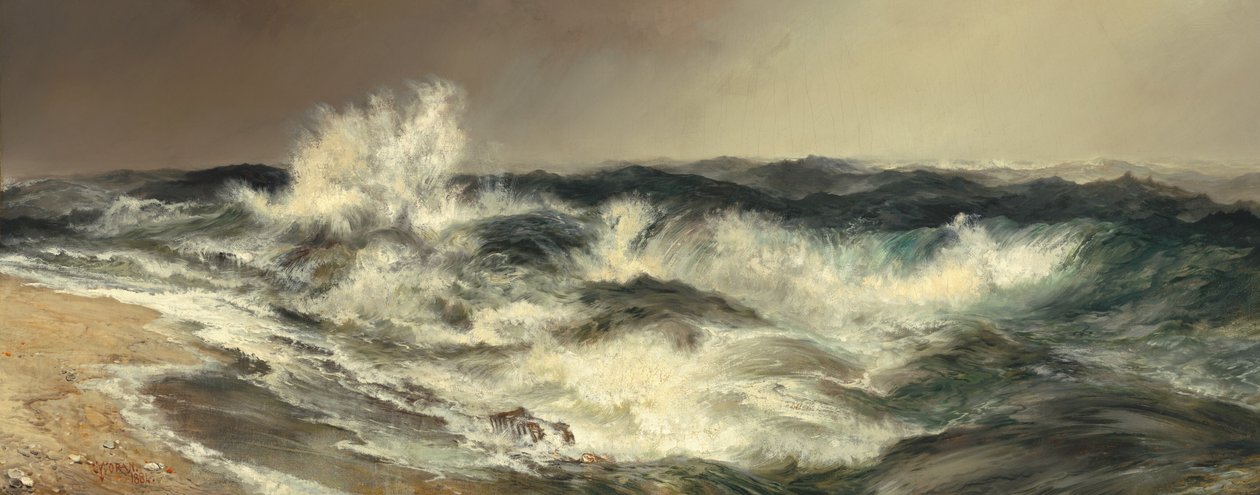 Das vieltönende Meer von Thomas Moran