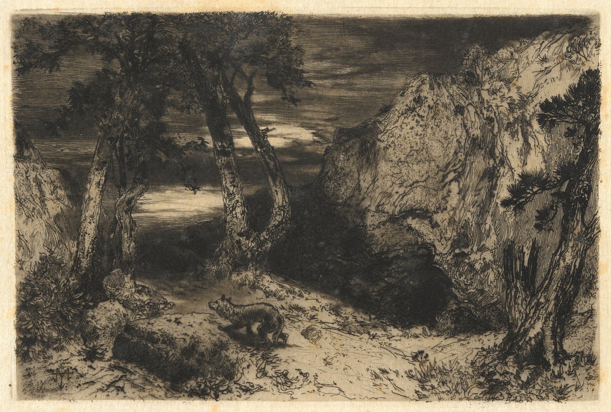 Dämmerung in Arizona von Thomas Moran