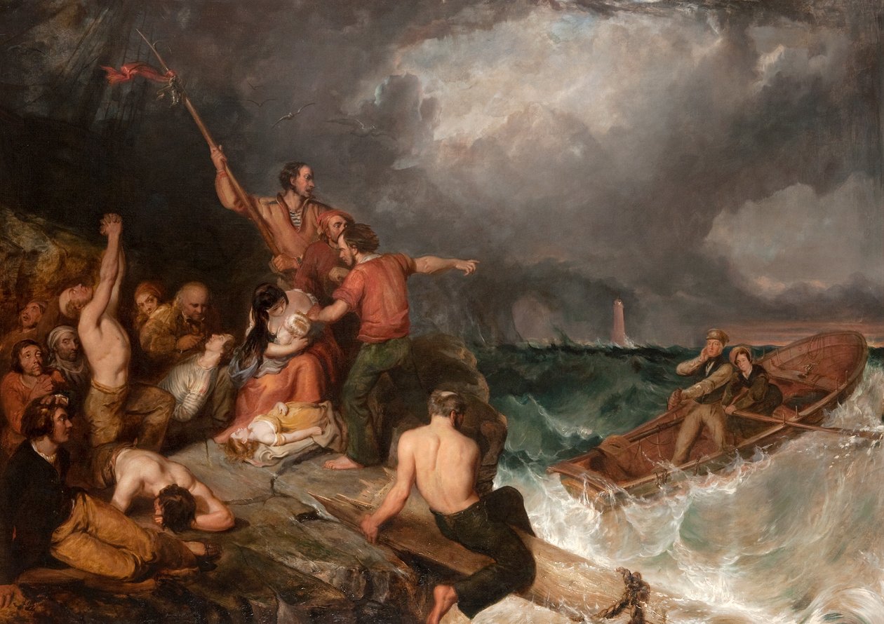 Das Wrack der Forfarshire von Thomas Musgrave Joy