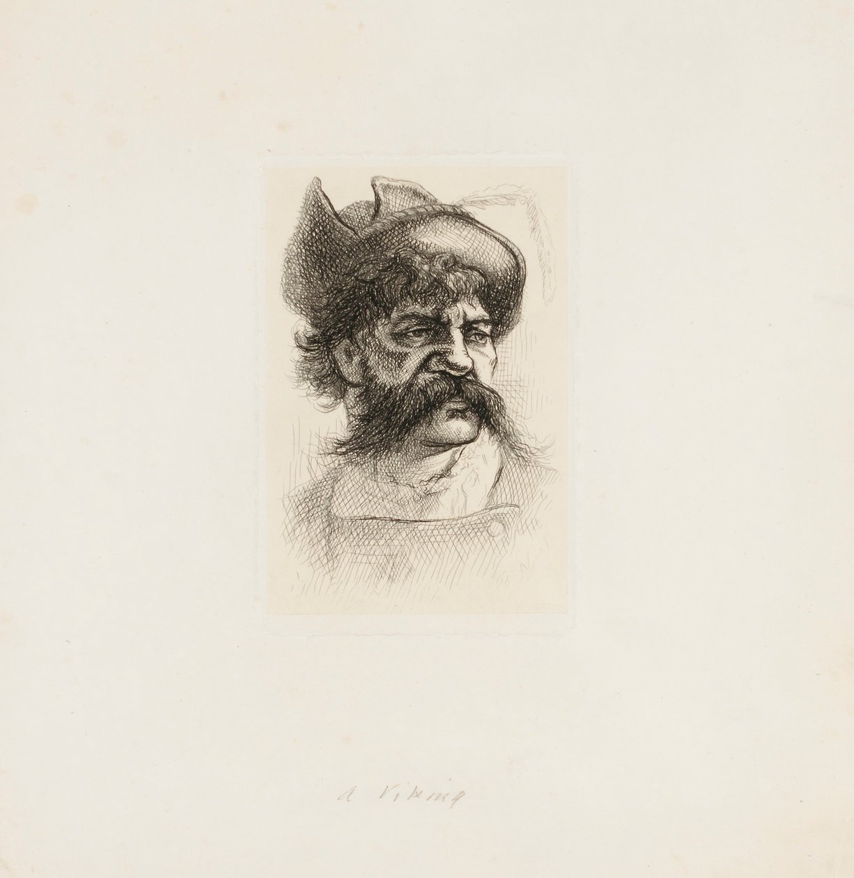 Ein Wikinger von Thomas Nast