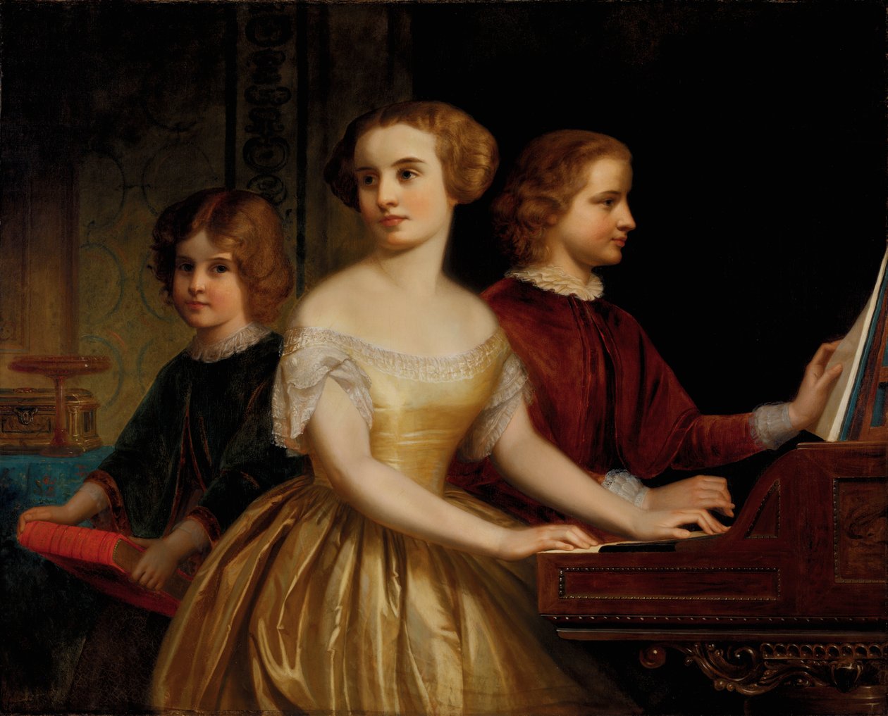 Die Parmly-Schwestern, ca. 1857 von Thomas Pritchard Rossiter