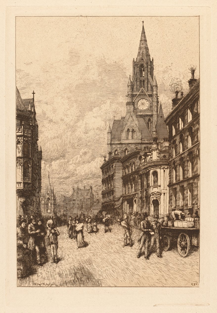 Rathaus, Manchester von Thomas Riley