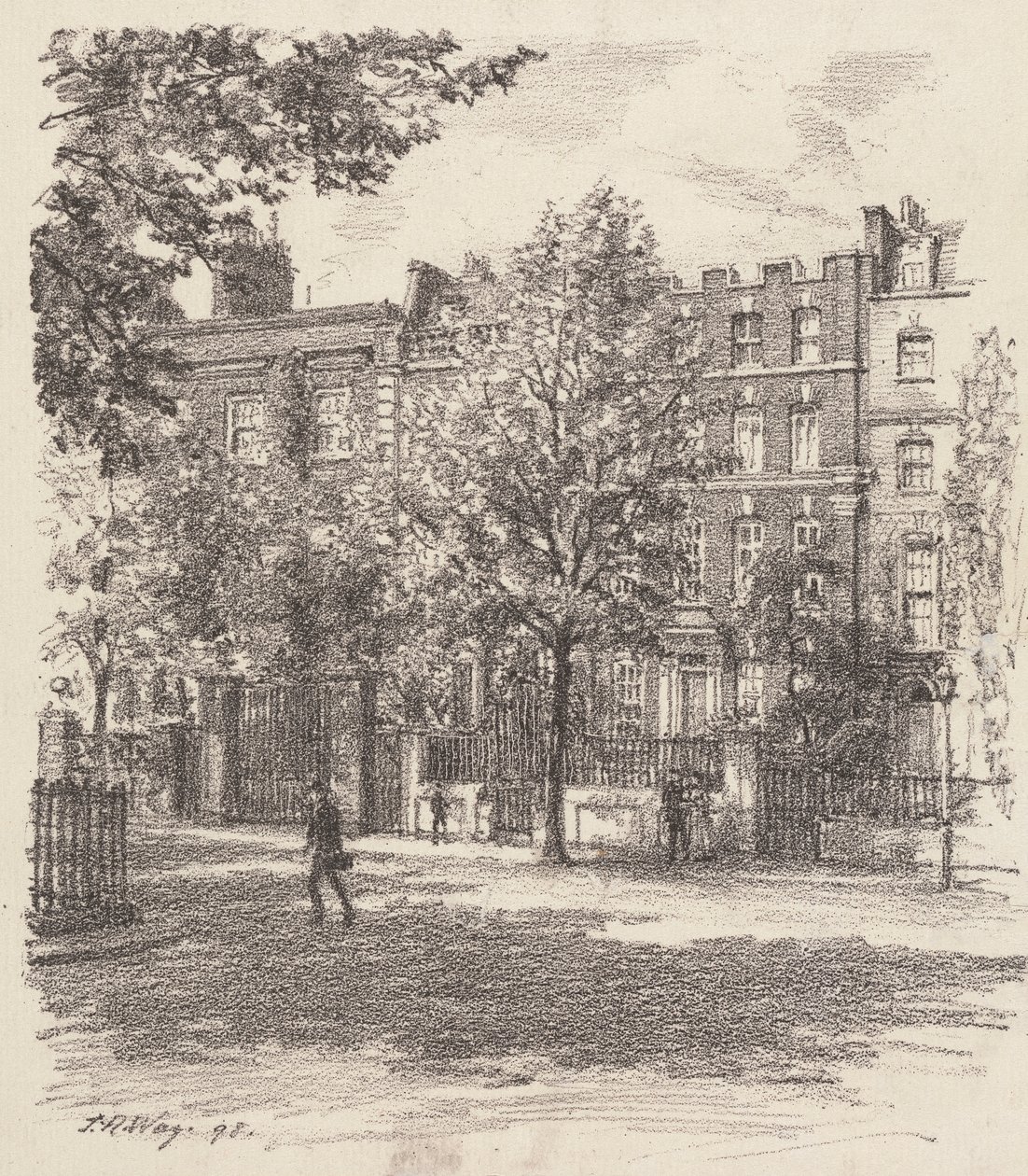 Nr. 4 Cheyne Walk, Chelsea von Thomas Robert Way