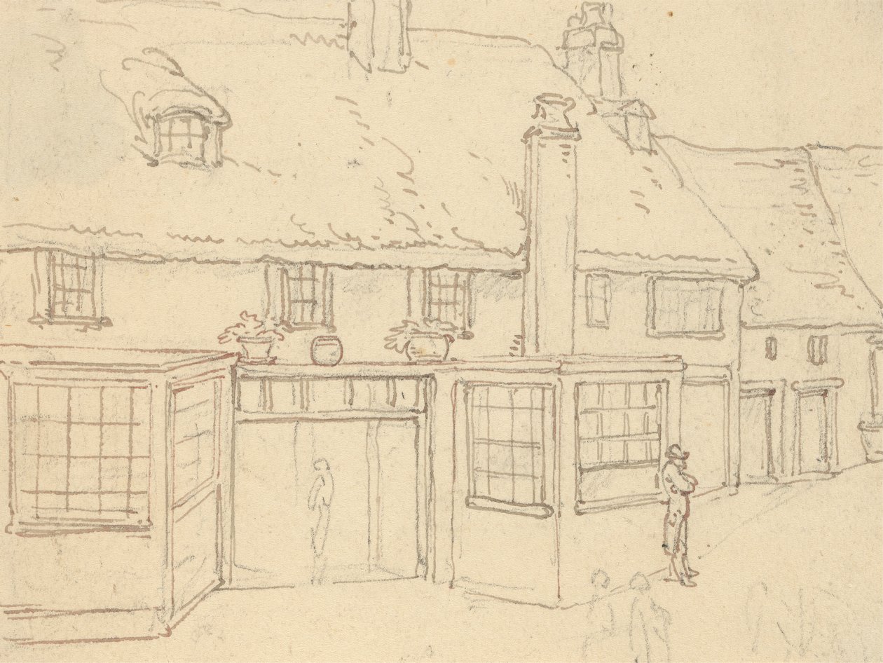 Albumzeichnung von Thomas Rowlandson