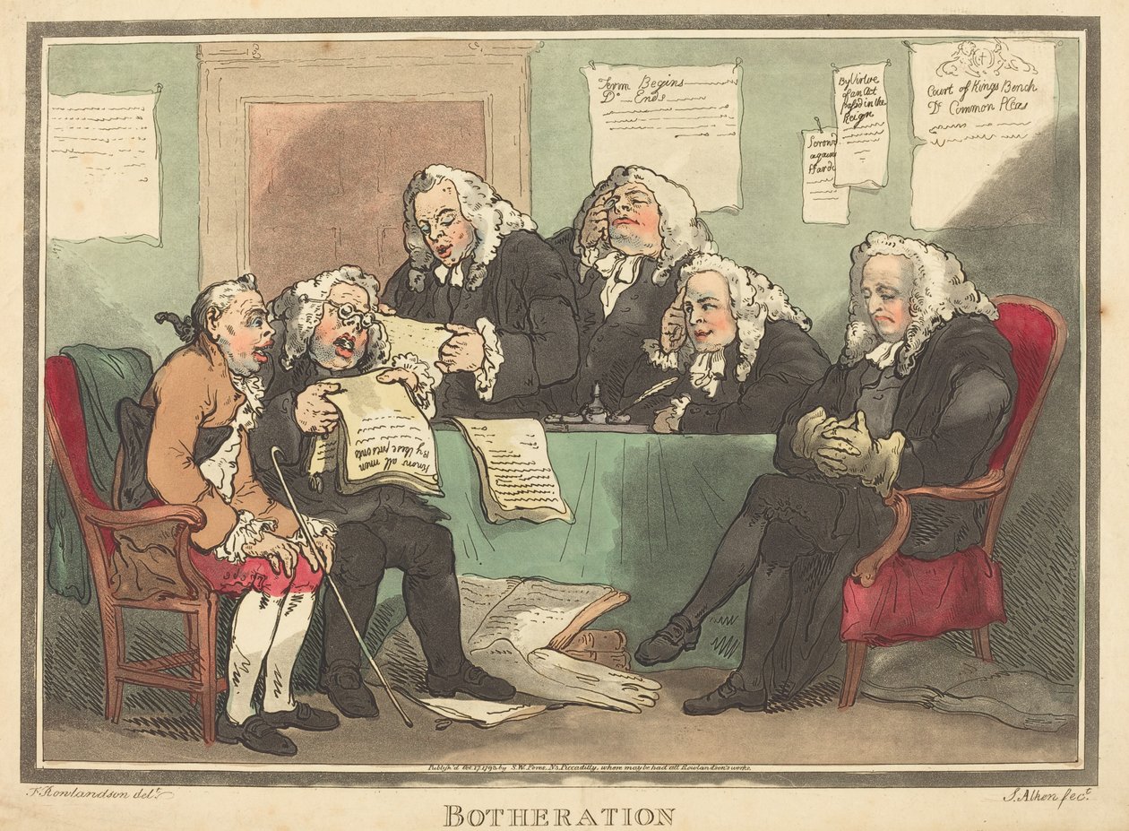 Ärgernis von Thomas Rowlandson