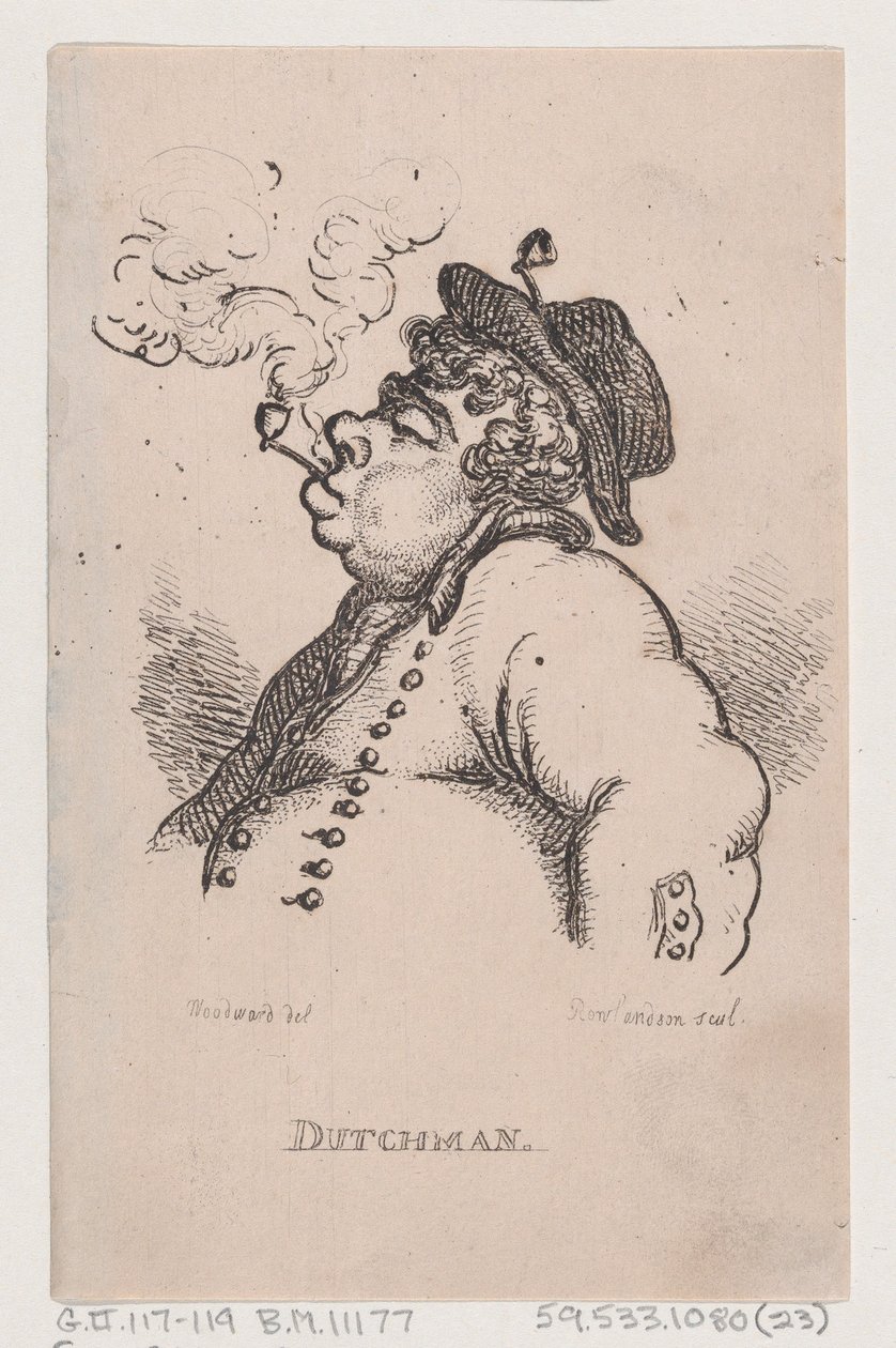 Holländer, April 1808 von Thomas Rowlandson