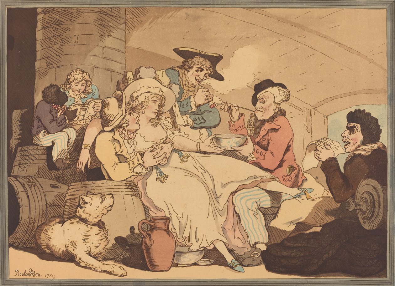 Grog an Bord von Thomas Rowlandson