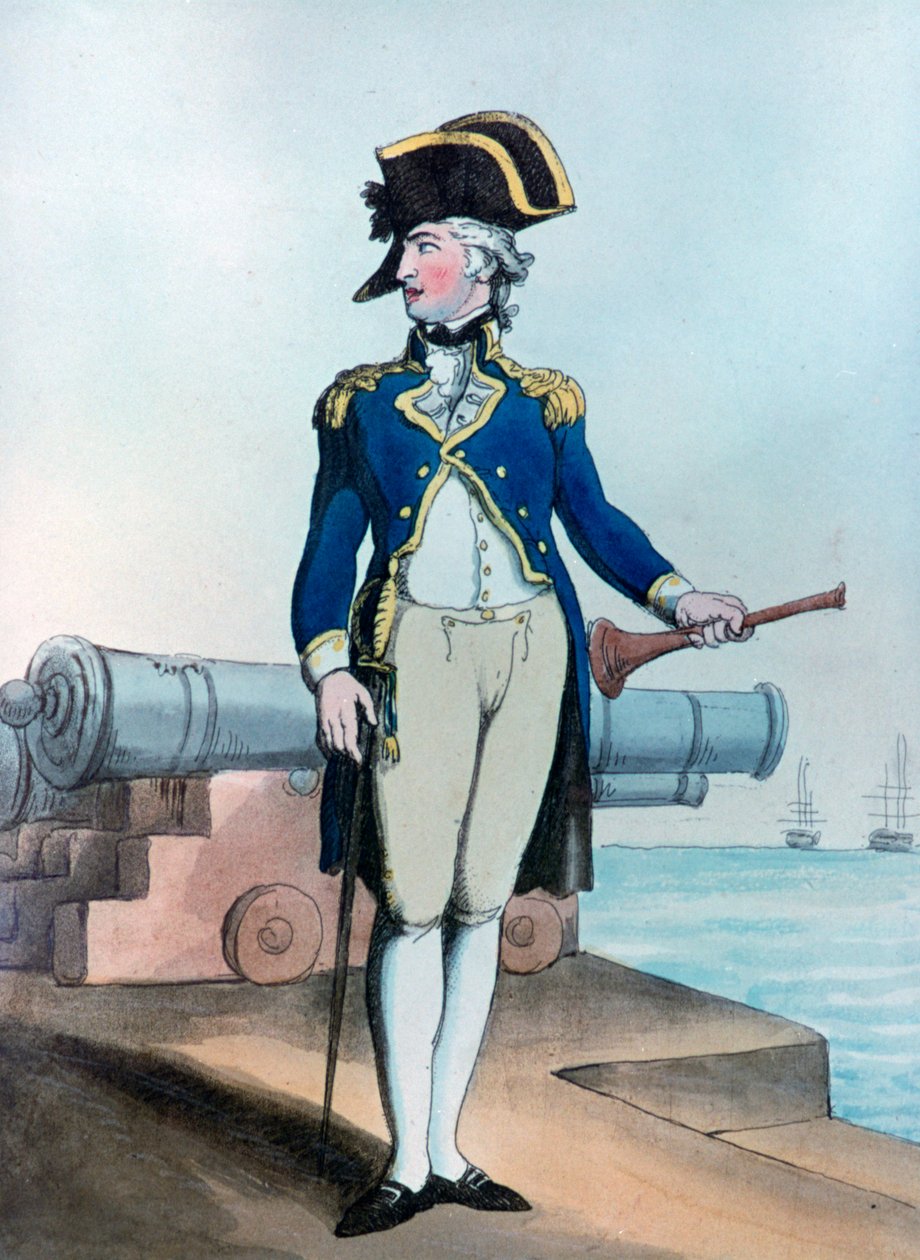 Leutnant der Garde, 1799 von Thomas Rowlandson