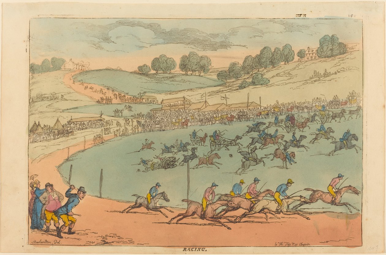 Rennen von Thomas Rowlandson