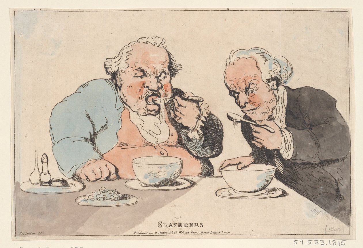 Sklavenhändler, 1799-1800 von Thomas Rowlandson