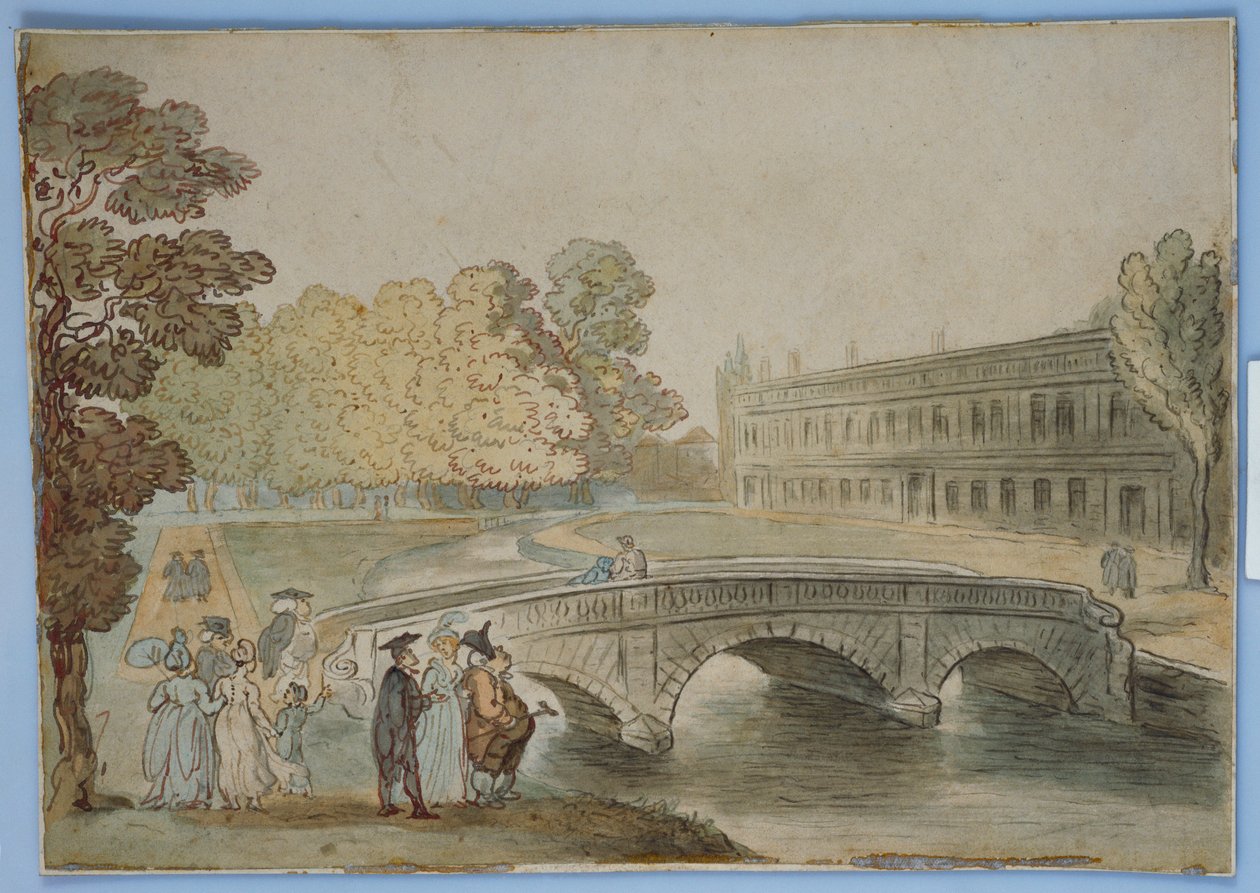 Trinity-Bibliothek, Cambridge von Thomas Rowlandson