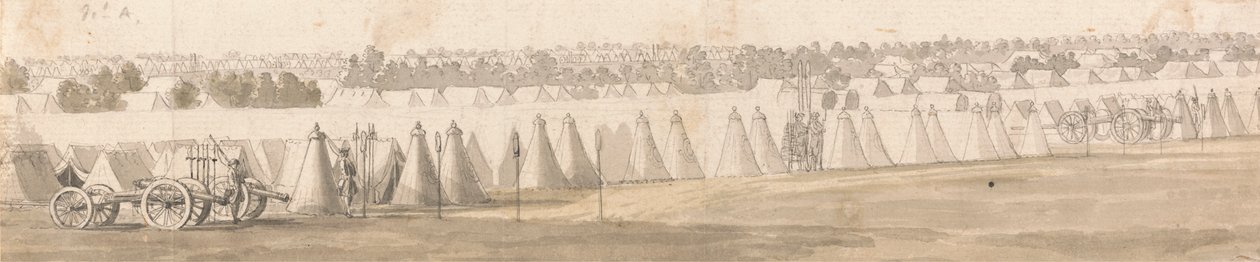 Ein Lager in Flandern von Thomas Sandby