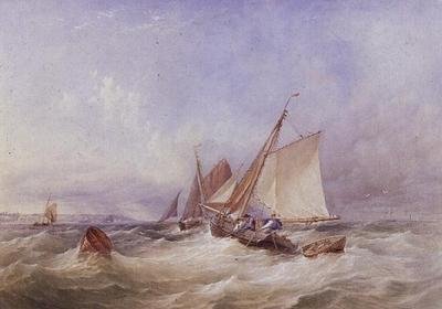 Im Solent von Thomas Sewell Robins