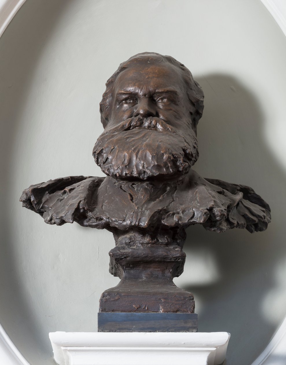 Büste von John Brett, ca. 1890 von Thomas Stirling Lee