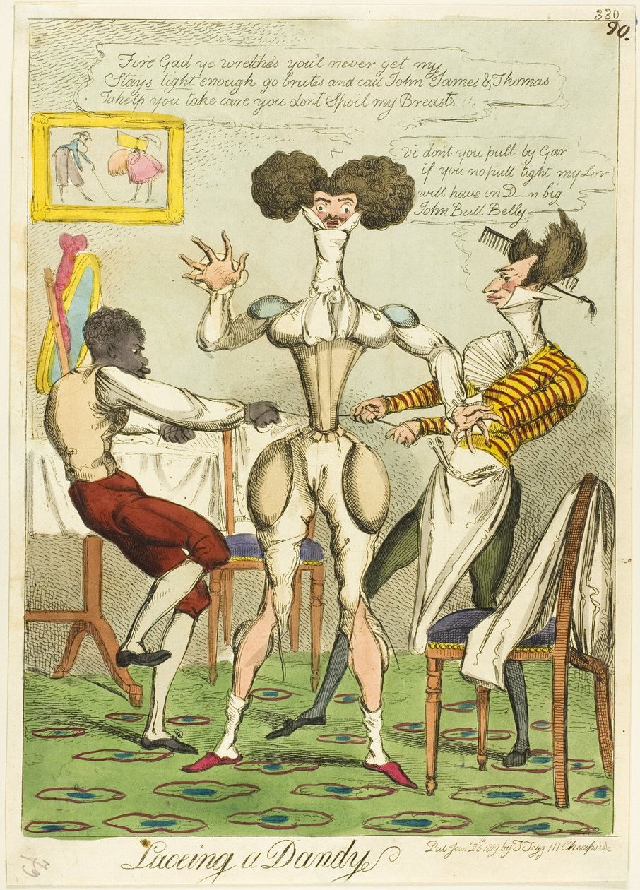 Einen Dandy schnüren von Thomas Tegg