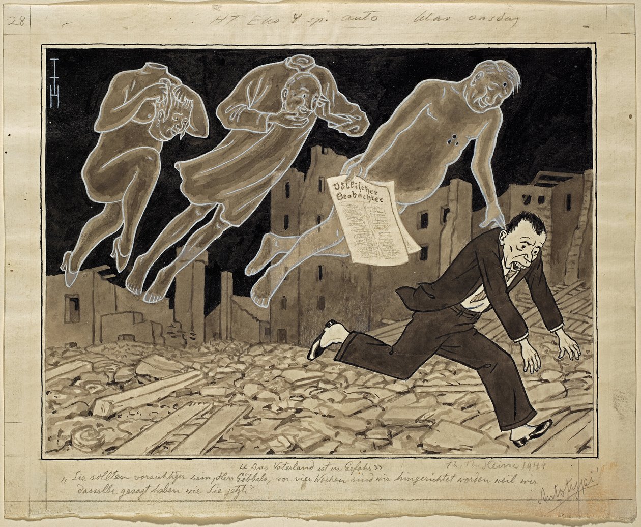 Das Vaterland ist in Gefahr von Thomas Theodor Heine