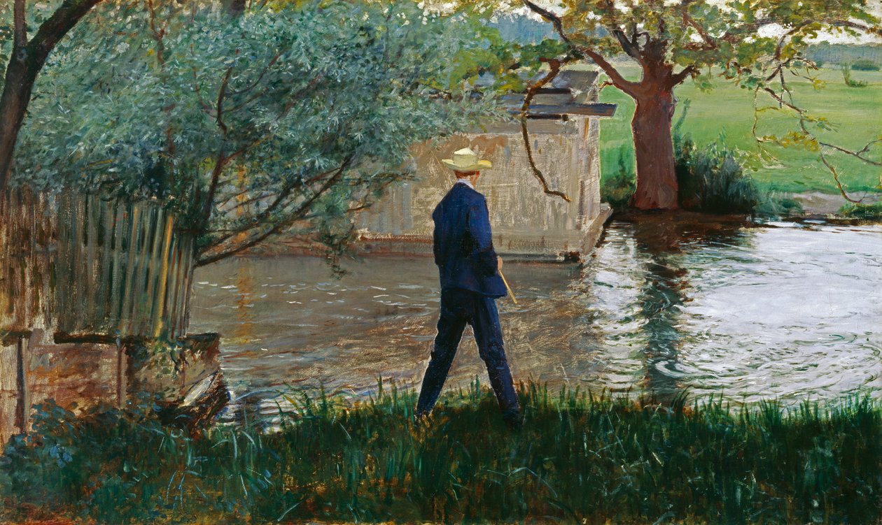Der Angler von Thomas Theodor Heine