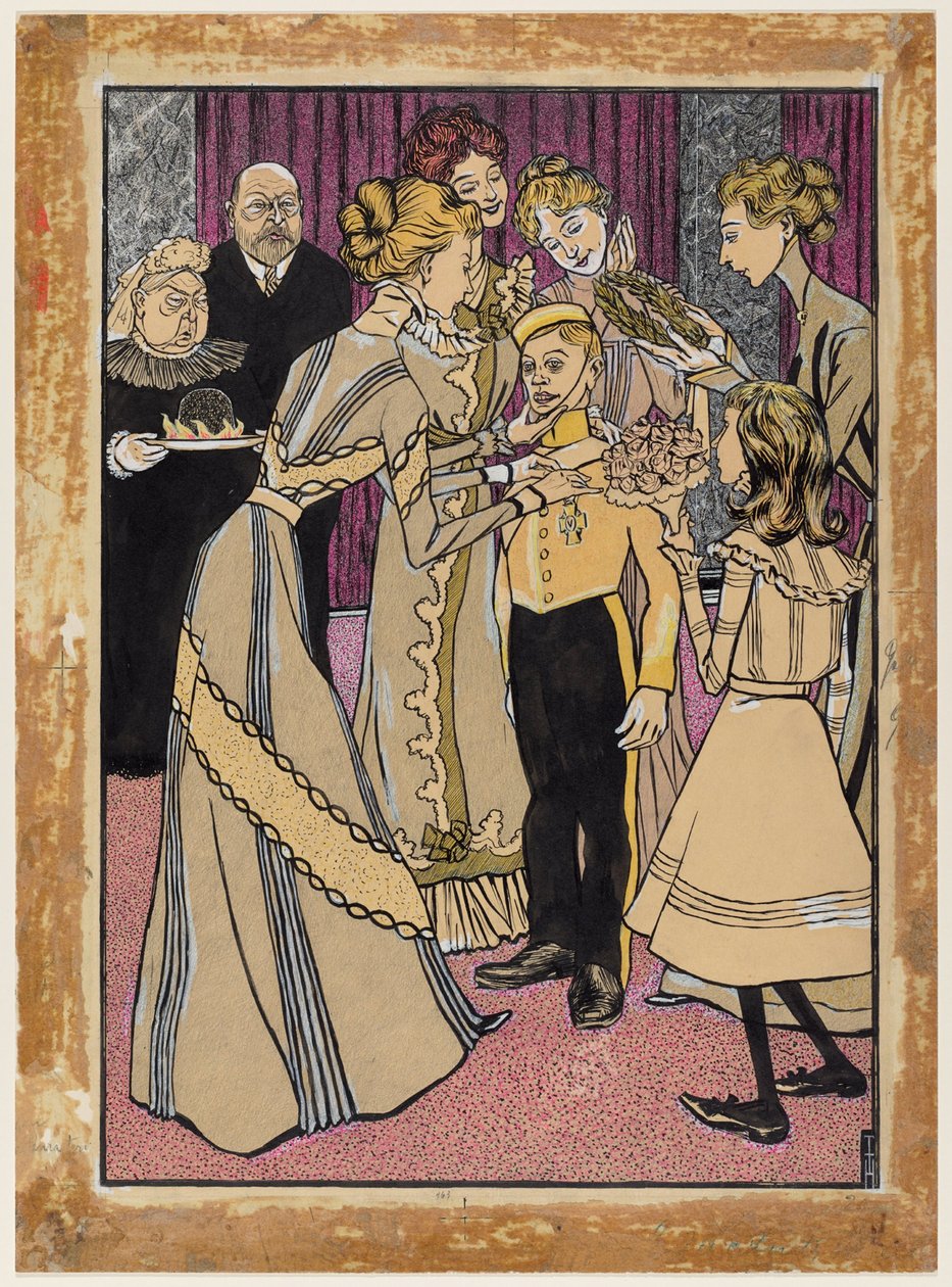 Heldenverehrung von Thomas Theodor Heine