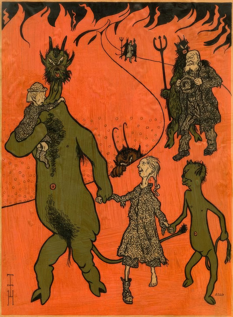 Kohlennot von Thomas Theodor Heine