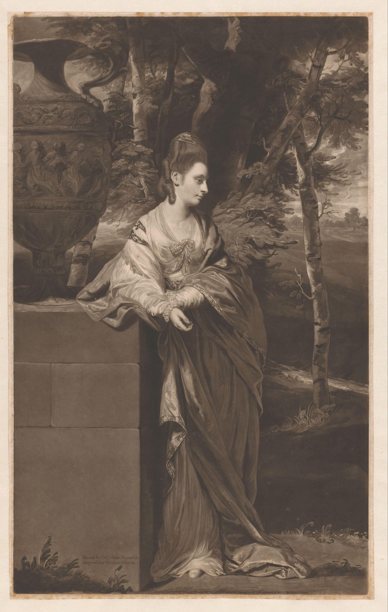 Porträt von Theresa Parker von Thomas Watson
