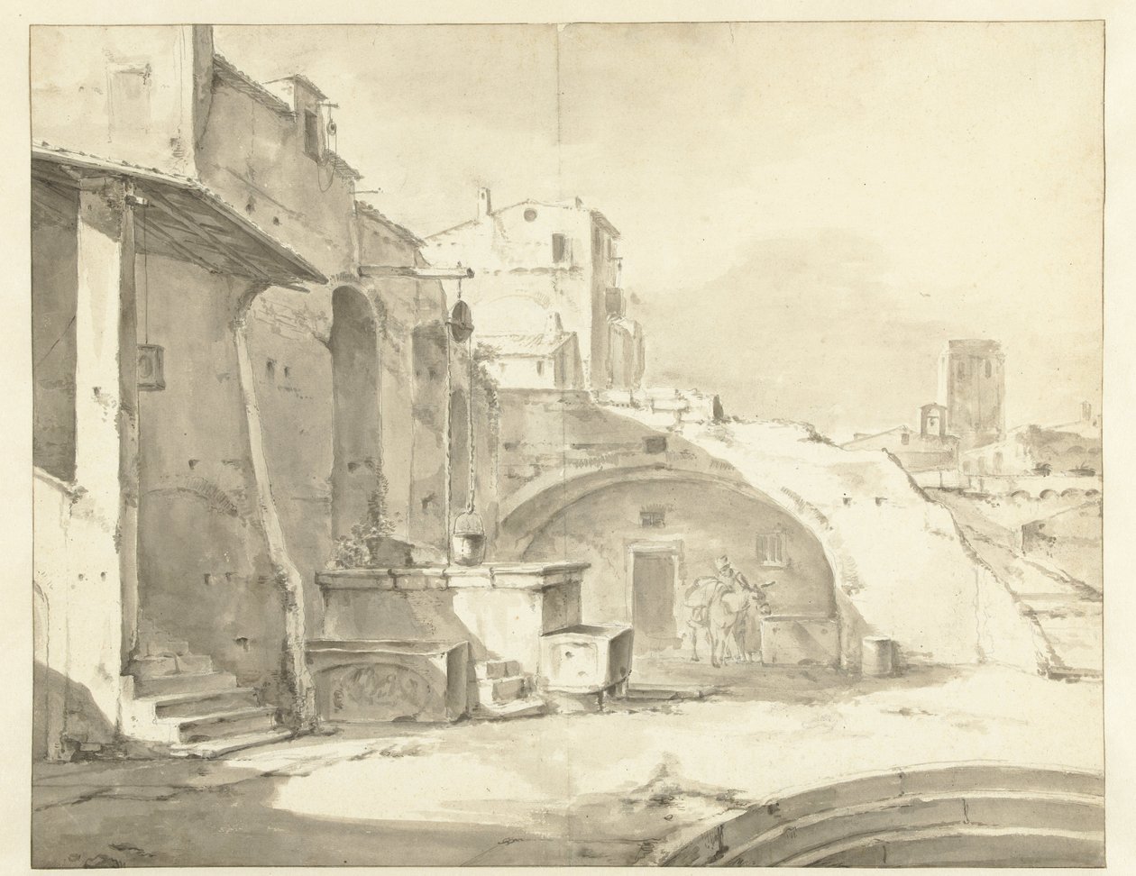 Italienische Ruine von Thomas Wijck
