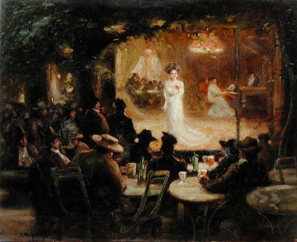 Ein Konzert im Freien, Paris von Thomas William Morley