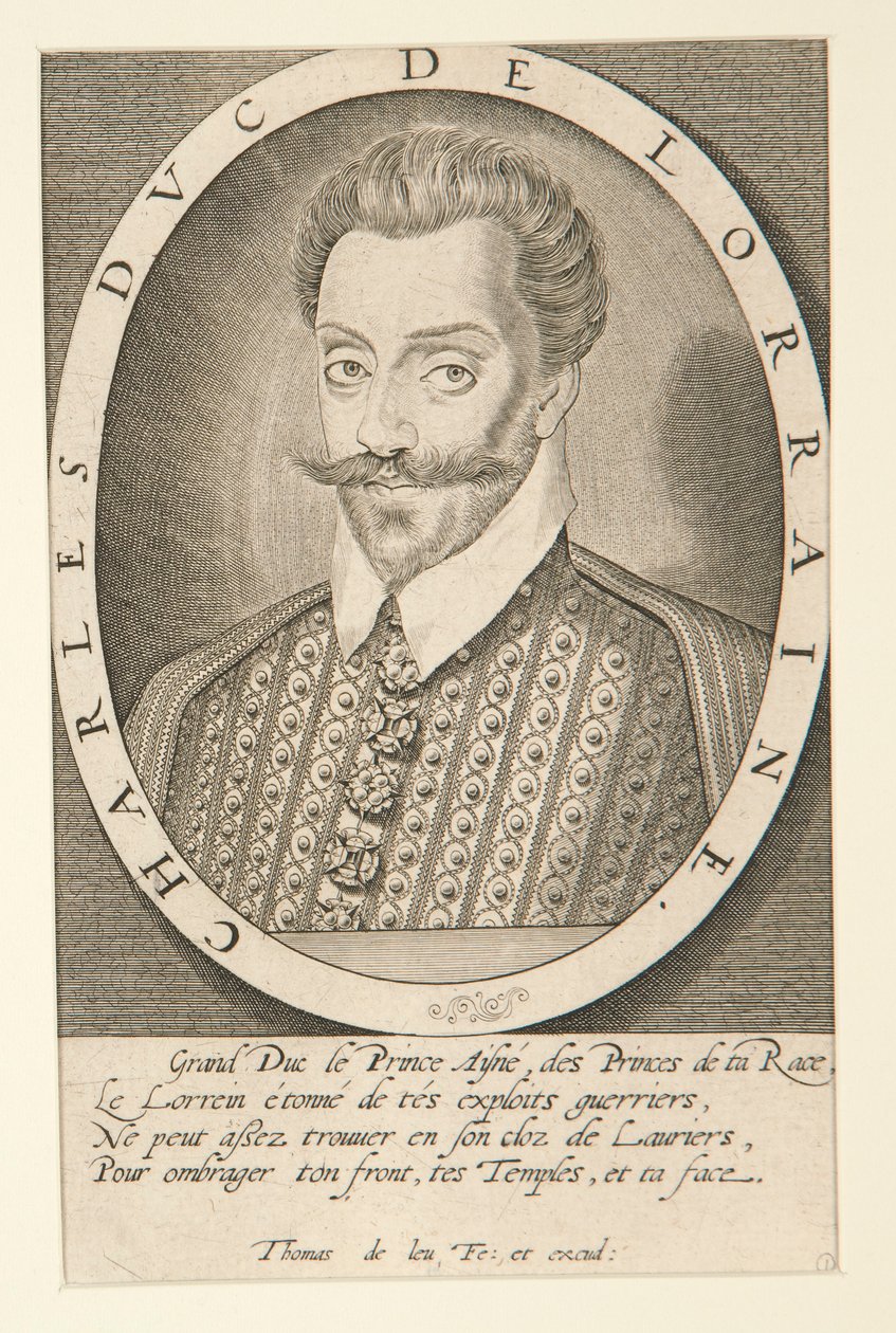 Charles, Herzog von Lothringen von Thomas de Leu