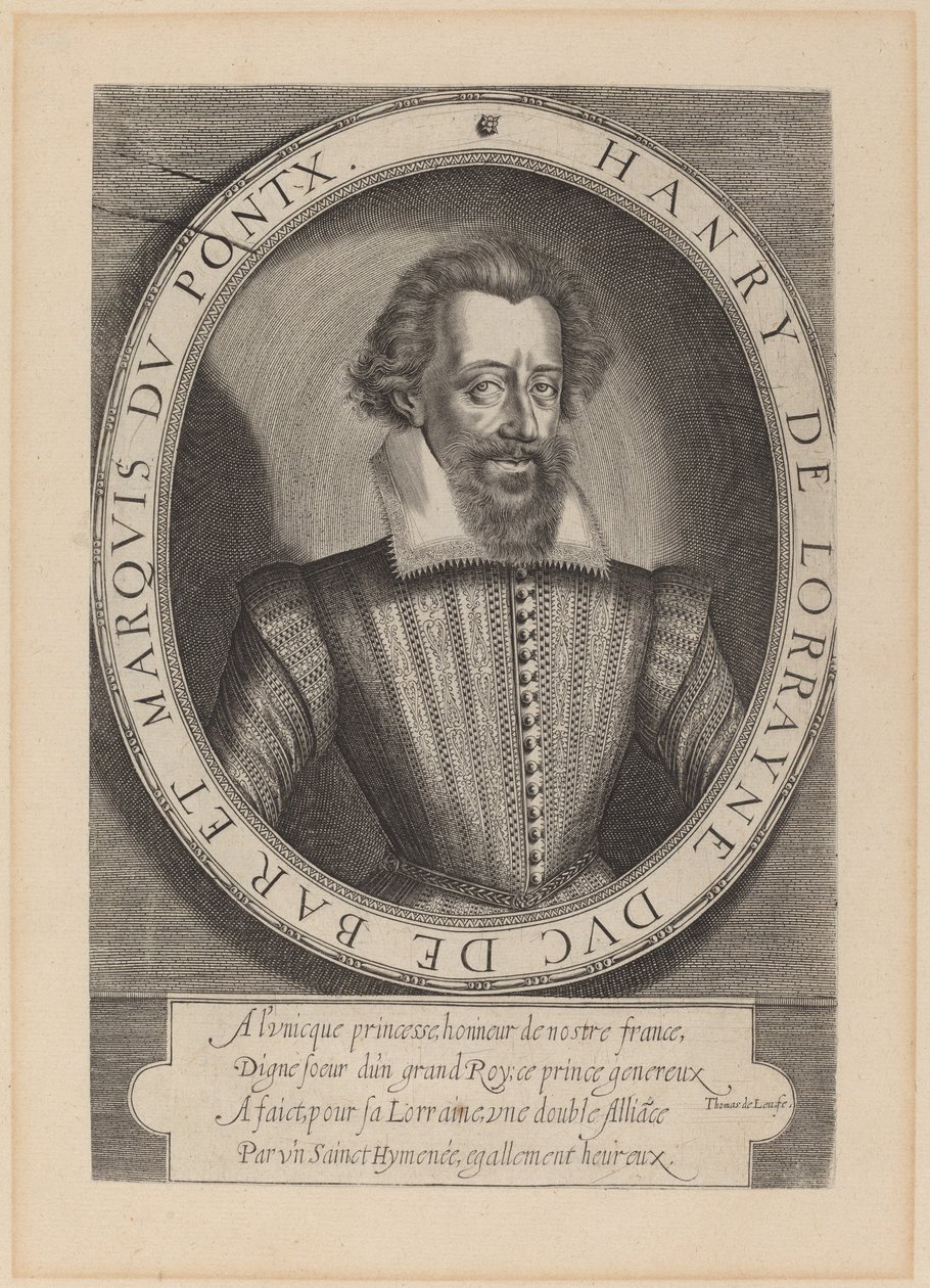 Henri, Herzog von Bar von Thomas de Leu