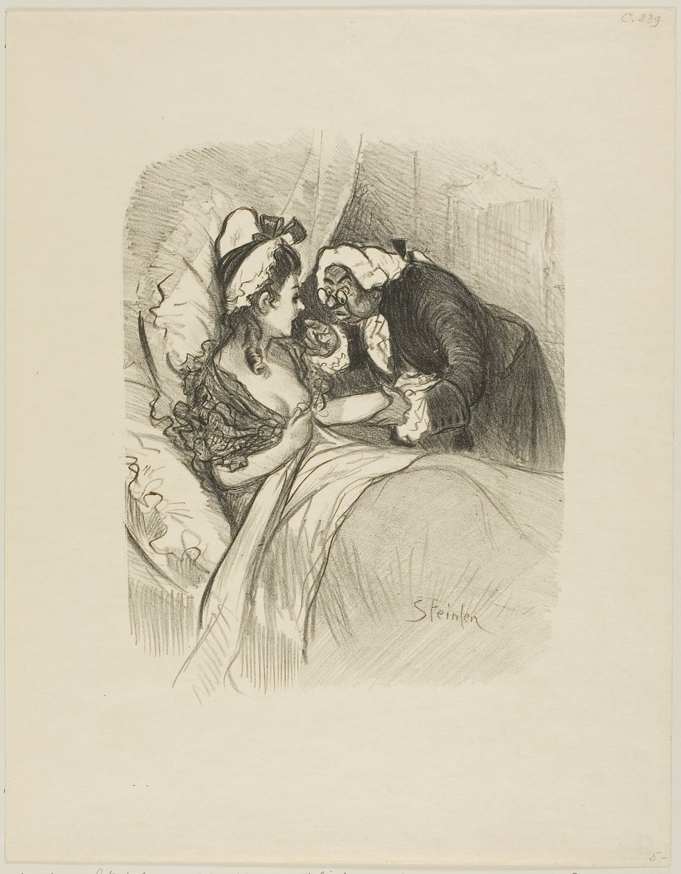 Dame Jacinthe von Théophile Alexandre Pierre Steinlen