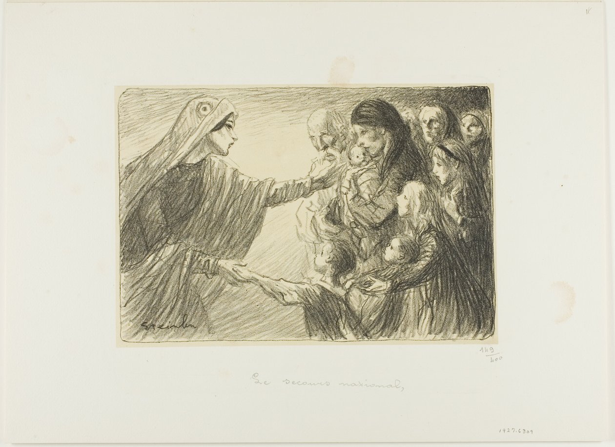 Nationale Unterstützung von Théophile Alexandre Pierre Steinlen