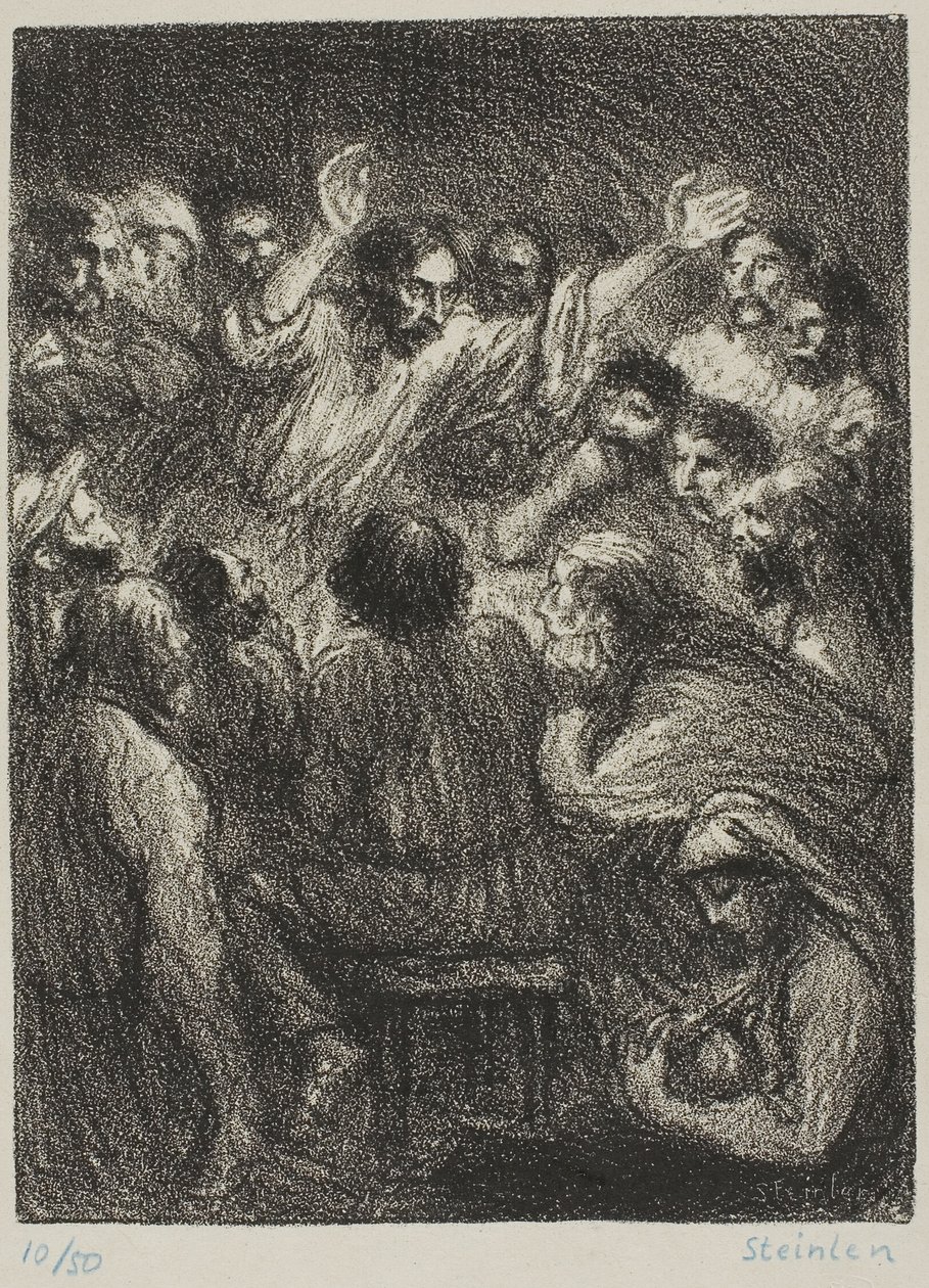 Der Apostel von Théophile Alexandre Pierre Steinlen