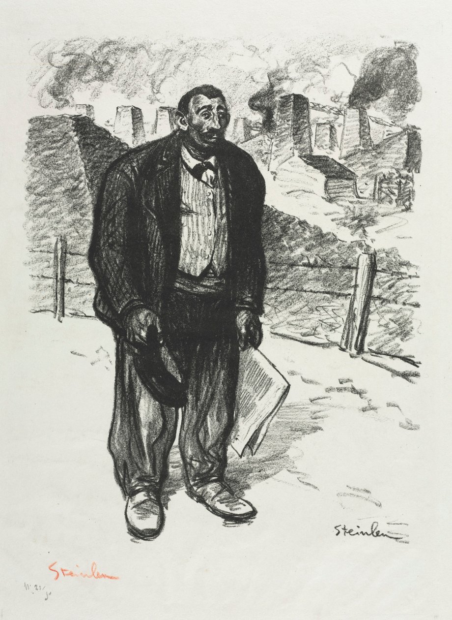 Der ehrliche Arbeiter von Théophile Alexandre Steinlen