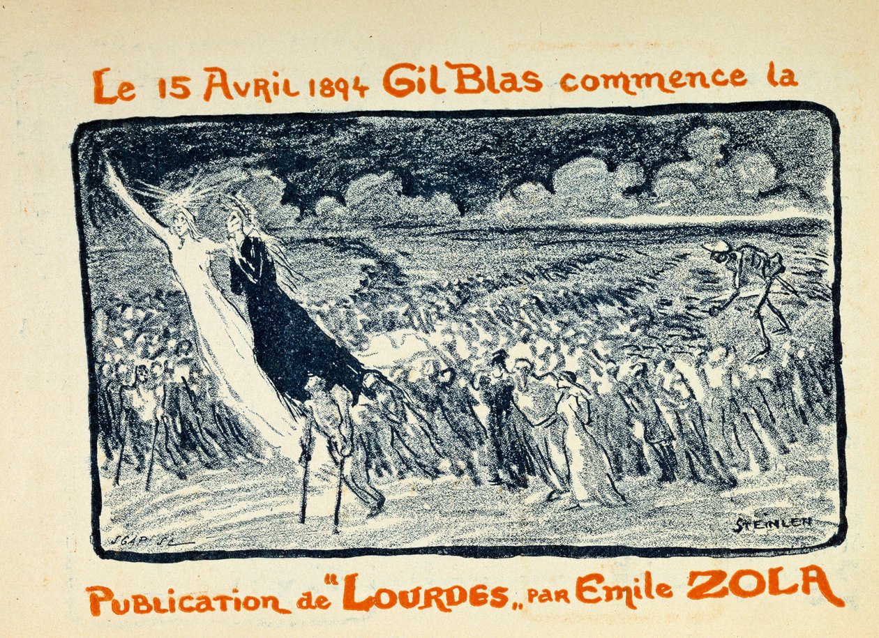 Am 15. April von Théophile Alexandre Steinlen