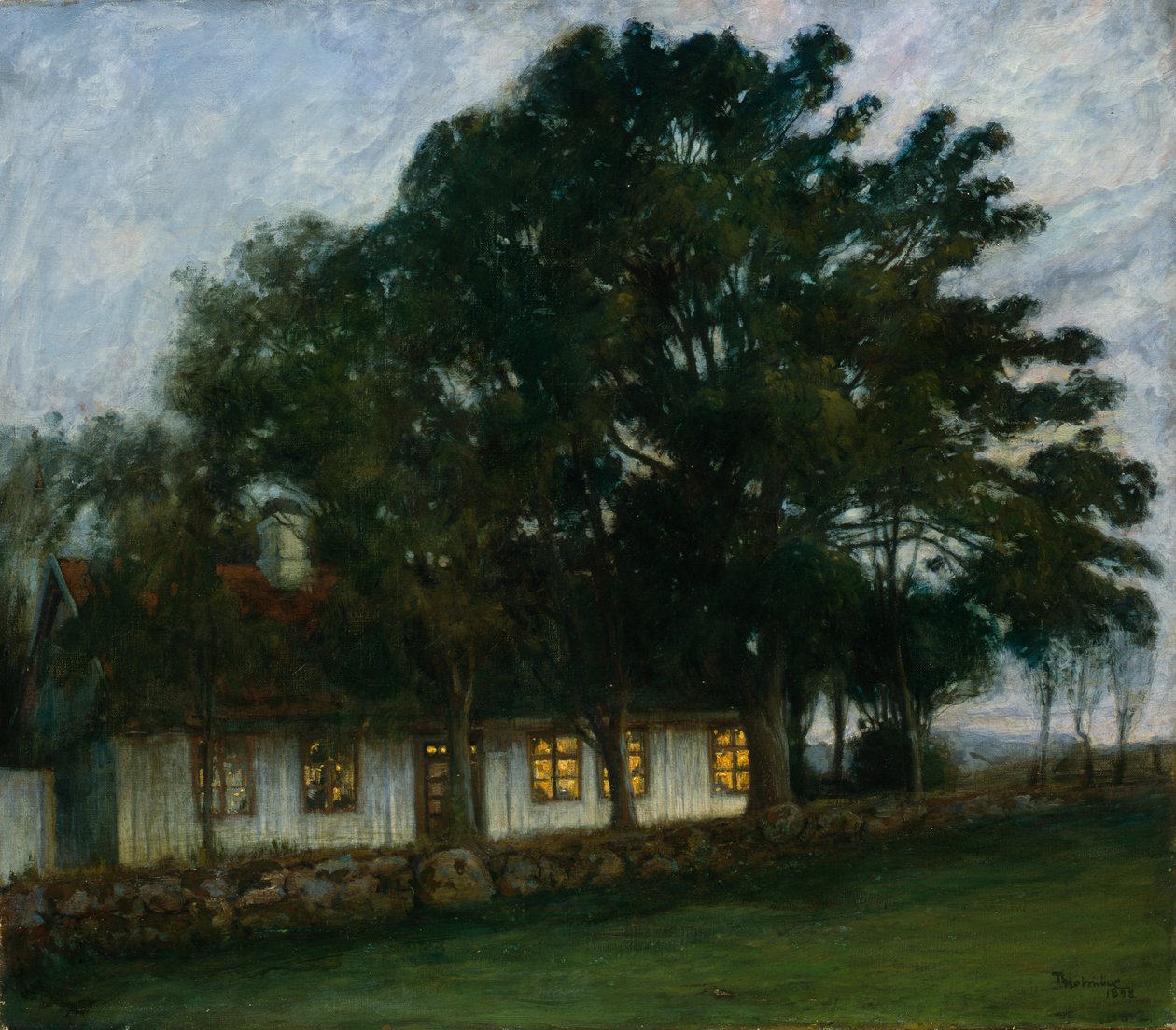 Kveldstemning von Thorolf Holmboe