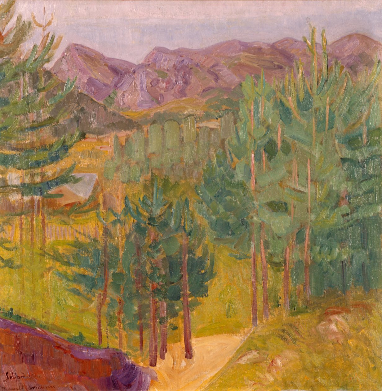 Ohne Titel (Gemälde) von Thorvald Erichsen