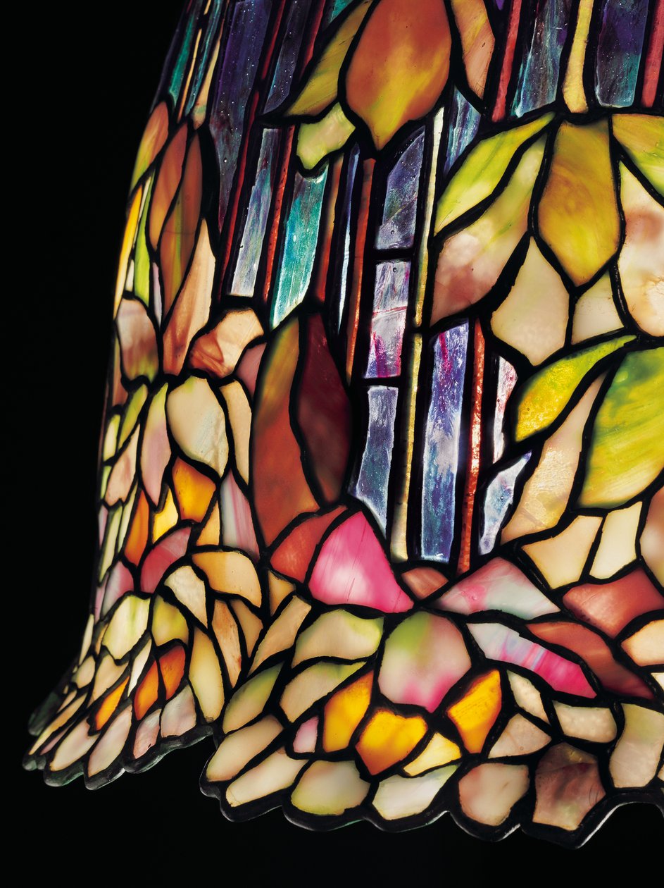 Eine "Pond Lily" Tischlampe, ca. 1903 von Tiffany Studios