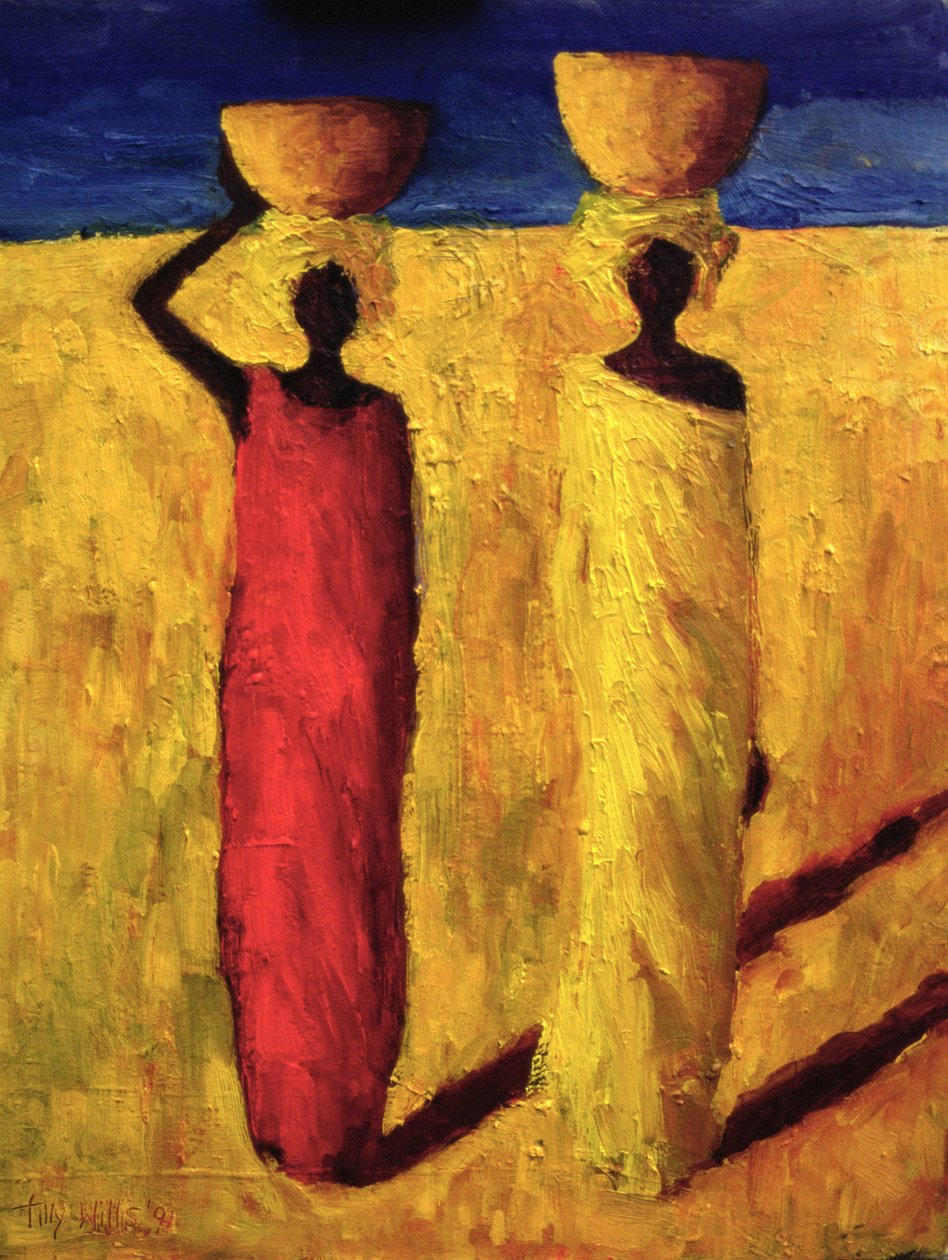Kalebassenmädchen, 1991 von Tilly Willis