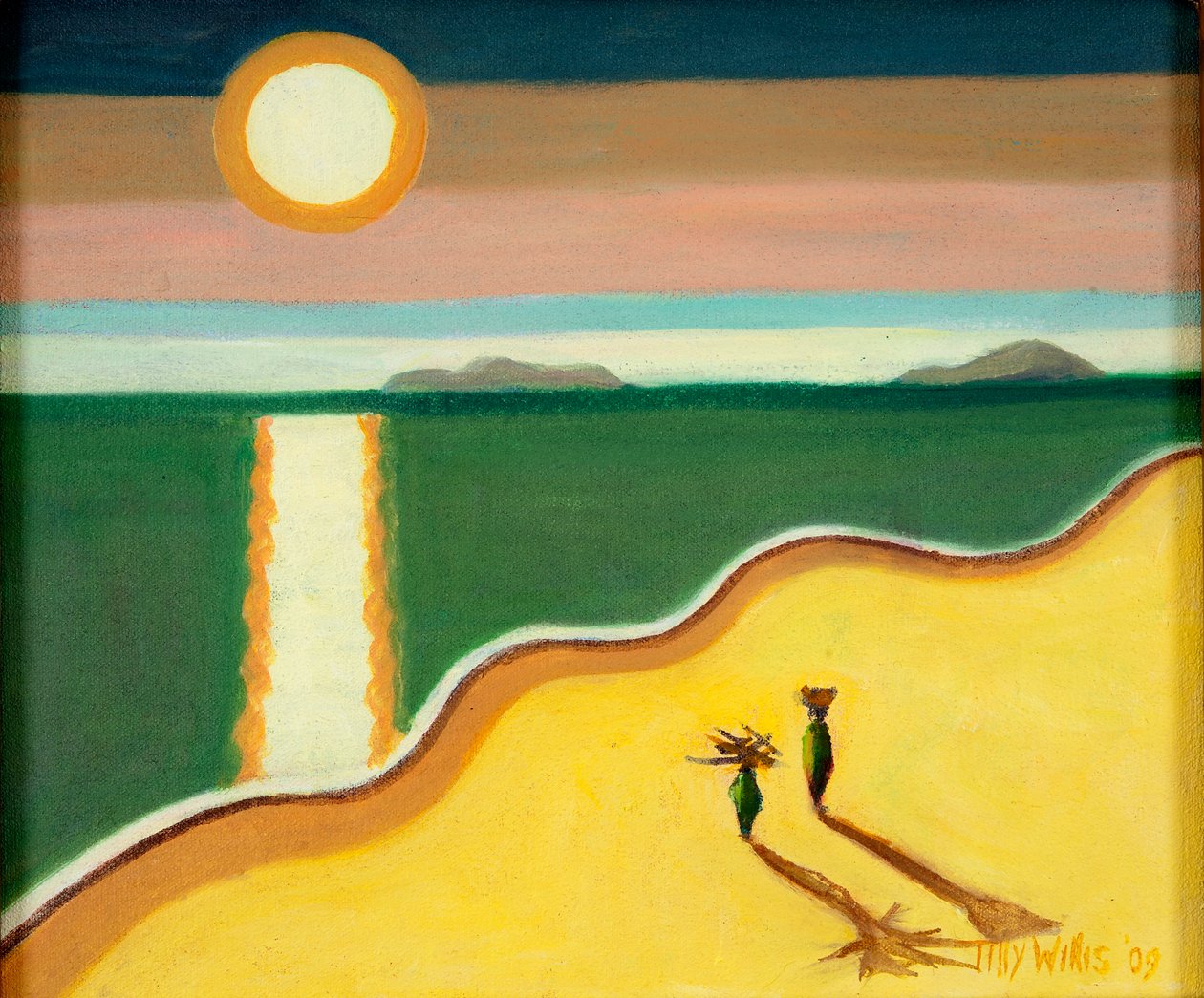 Abendsonne, 2010 von Tilly Willis