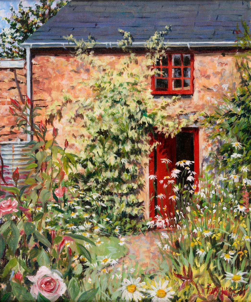 Ateliertür, 2009 von Tilly Willis