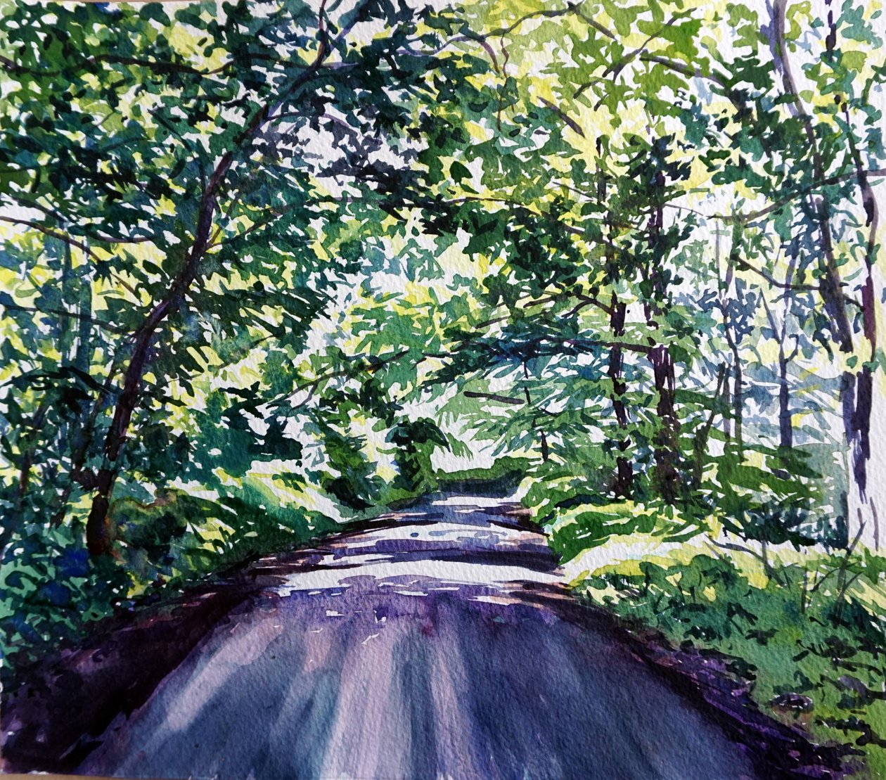 Waldstraße von Tilly Willis