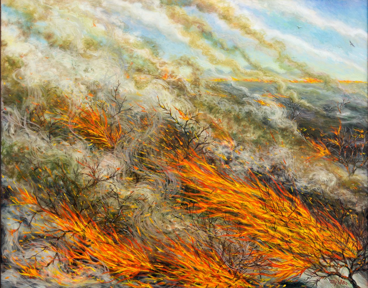 Flamme, 2016 von Tilly Willis
