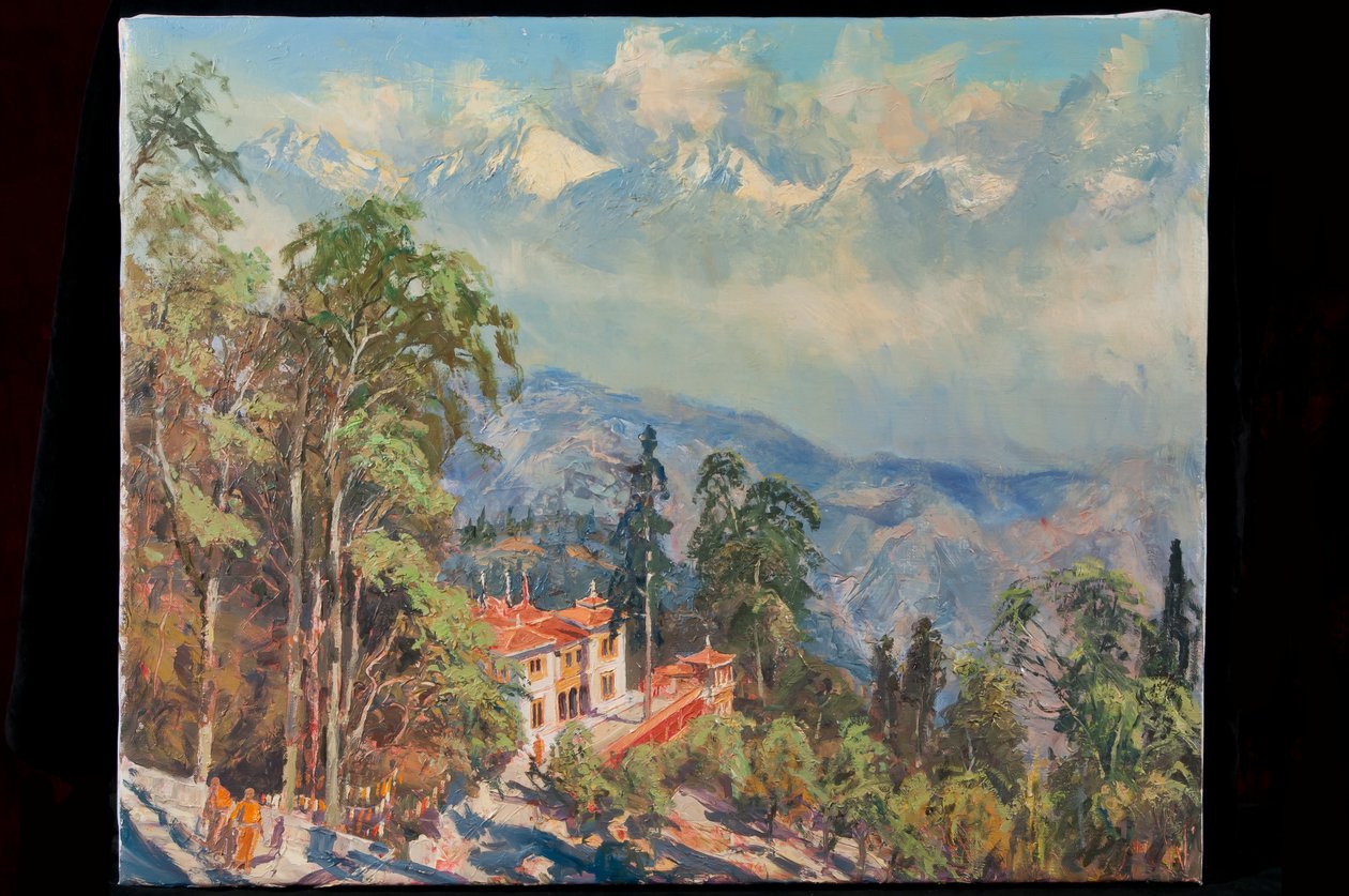 Bhutia Busty Kloster, Darjeeling von Tim Scott Bolton