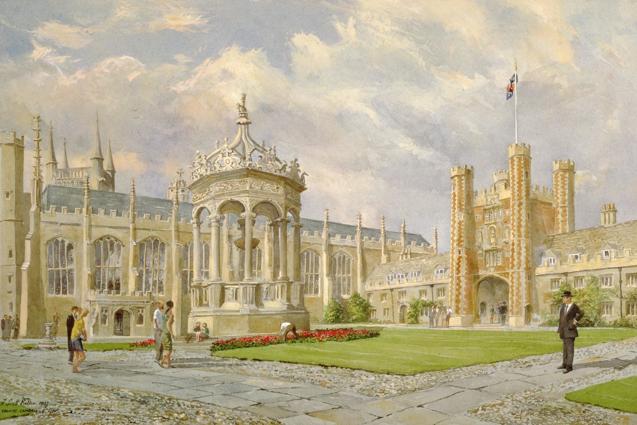 Trinity College, Cambridge, 1989 von Tim Scott Bolton