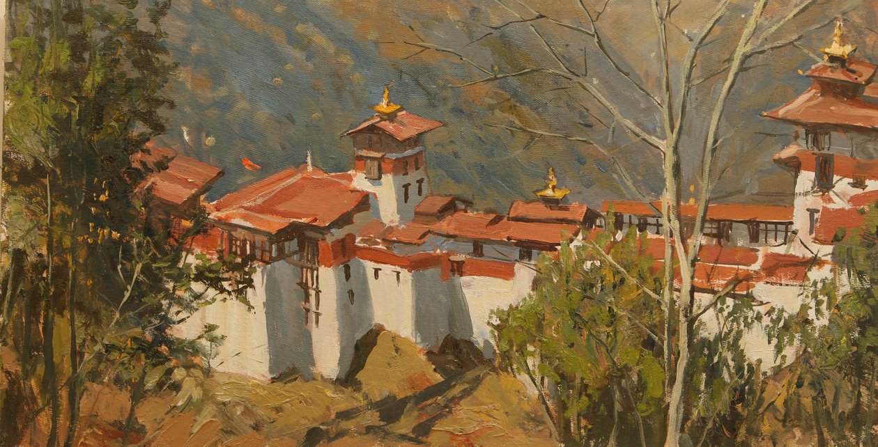 Trongsa Dzong von Tim Scott Bolton