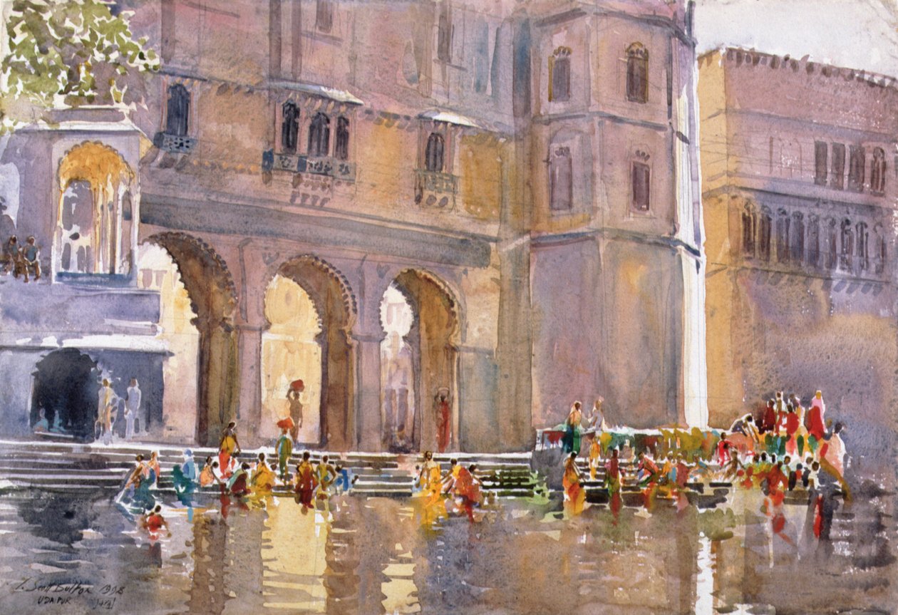Ghats, Udaipur von Tim Scott Bolton