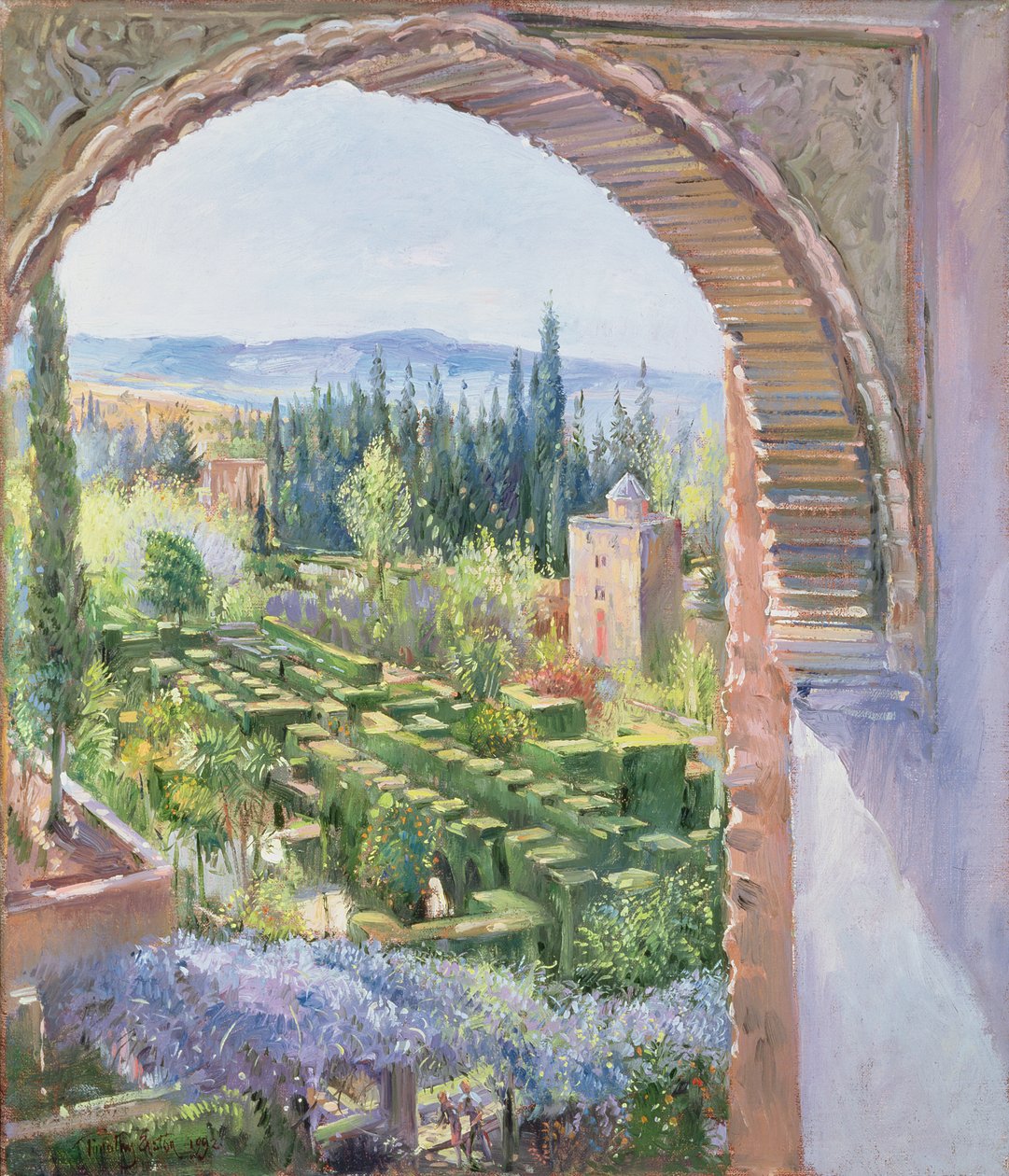 Alhambra-Gärten von Timothy Easton