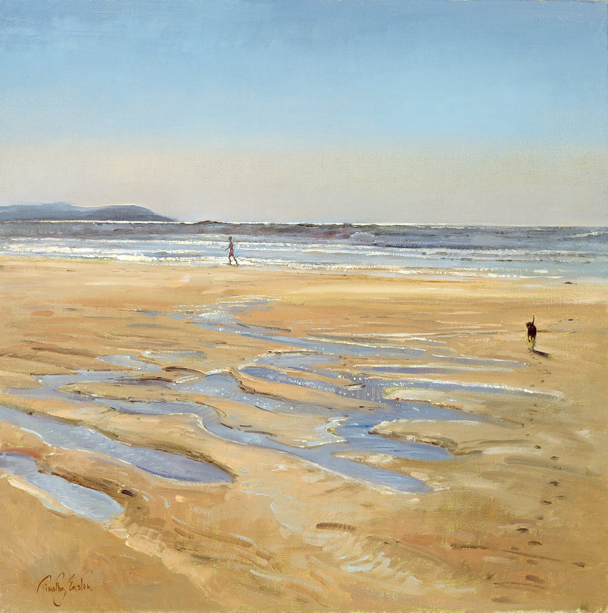 Strandspaziergänger von Timothy Easton