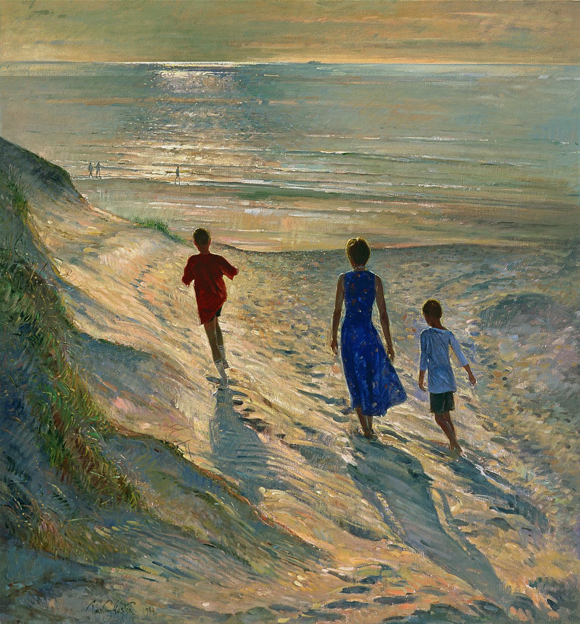 Strandspaziergang, 1994 von Timothy Easton